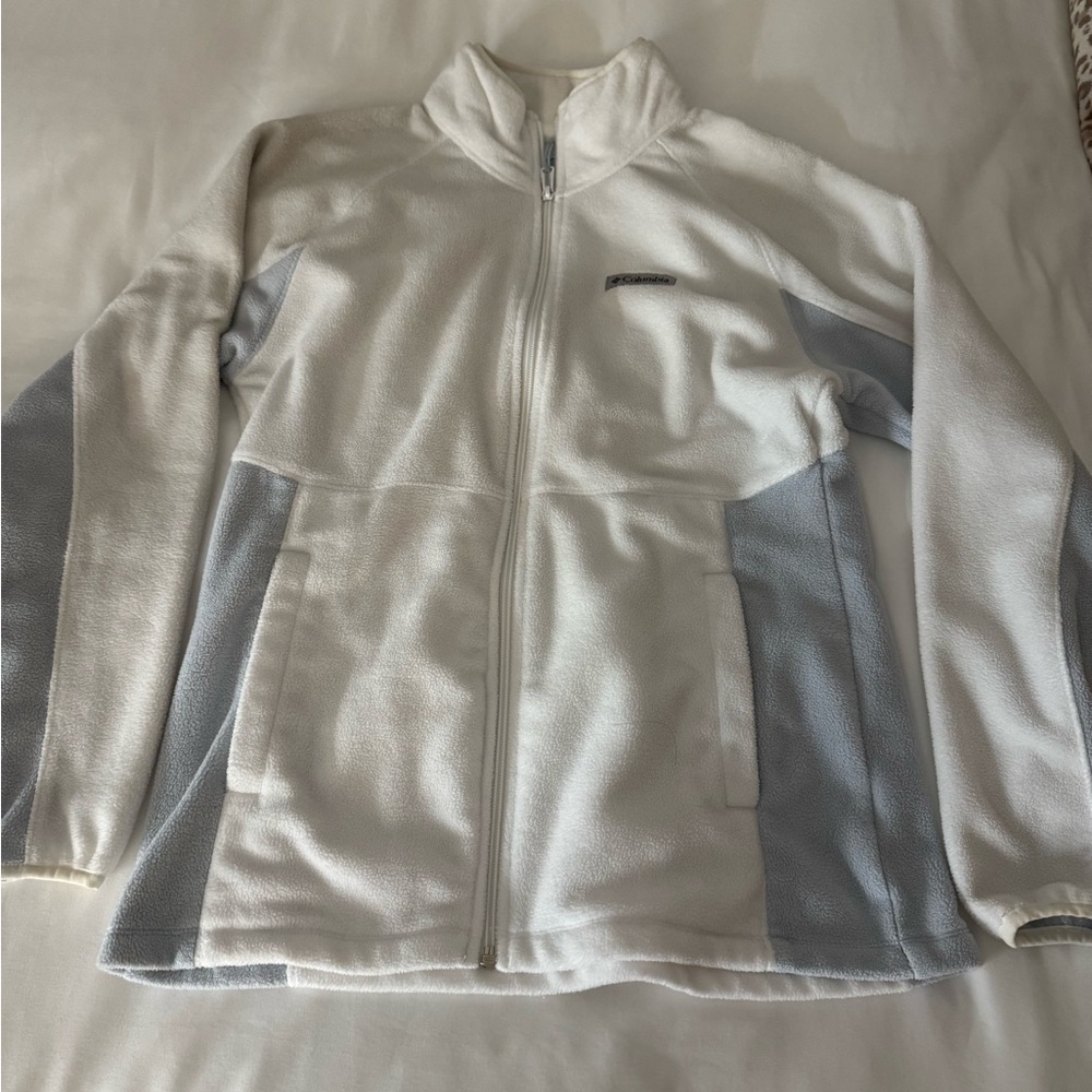 Columbia Cream Fleece Jacket